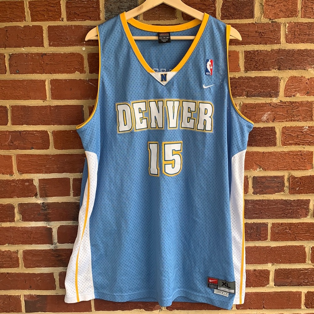 Vintage men’s XL Nike Carmelo Anthony Denver Nuggets NBA basketball jersey
